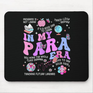 Groovy In My Para Era Vintage Paraprofessional Par Mouse Mat