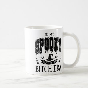 Groovy In My Spooky Era Skeleton Hand Halloween Coffee Mug