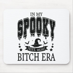 Groovy In My Spooky Era Skeleton Hand Halloween Mouse Mat