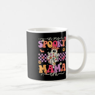 Groovy In My Spooky Mama Era Cute Retro Mum Hallow Coffee Mug