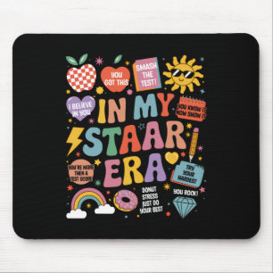 Groovy In My Star Era Teacher Rock The Test Test D Mouse Mat