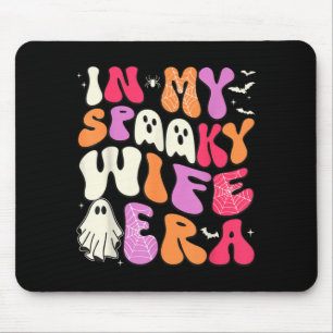 Groovy In Spooky Wife Era Halloween Party Funny Mouse Mat