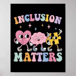 Groovy Inclusion S Autism Awareness Special Educat Poster