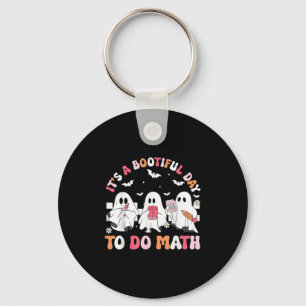 Groovy Its A Bootiful Day To Do Math Soky Math Tea Key Ring