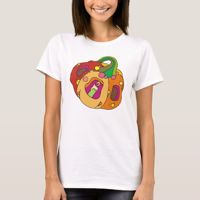 Groovy Jack-o-lantern T-Shirt (Front)