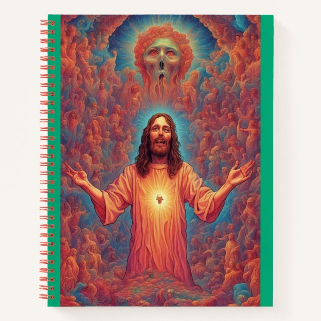 Groovy Jesus notebook (Front)