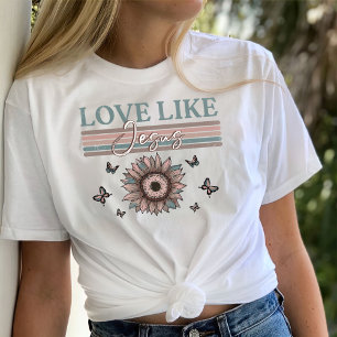 Groovy jesus Shirt, Love like jesus T-Shirt