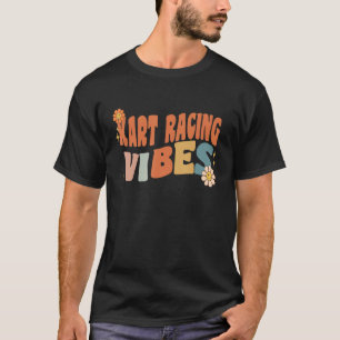 Groovy Kart racing Vibes Costume Happy Teachers Sc T-Shirt
