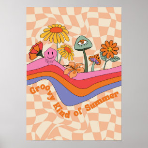 Groovy kind of summer  poster