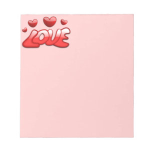 Groovy Kinda Love Notepad