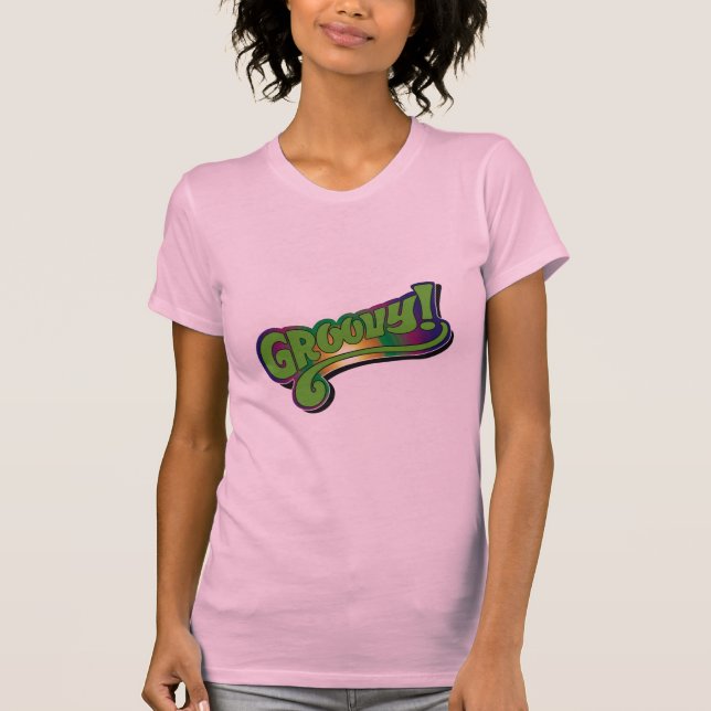 Groovy Ladies Basic T-Shirt (Front)