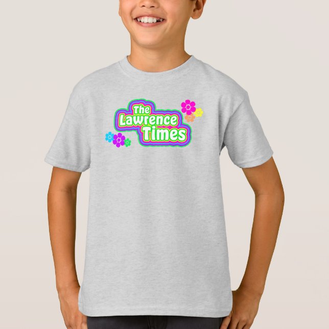 Groovy Lawrence Times Kid T-shirt (Front)