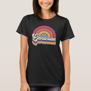 Groovy Librarian Book Back To School Librarian T-Shirt