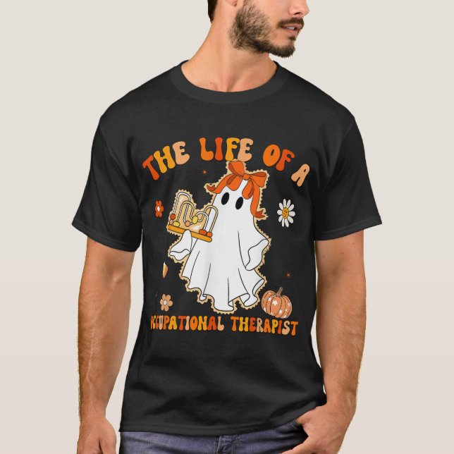 Groovy Life Of A Ot Occupational Therapist  T-Shirt (Front)