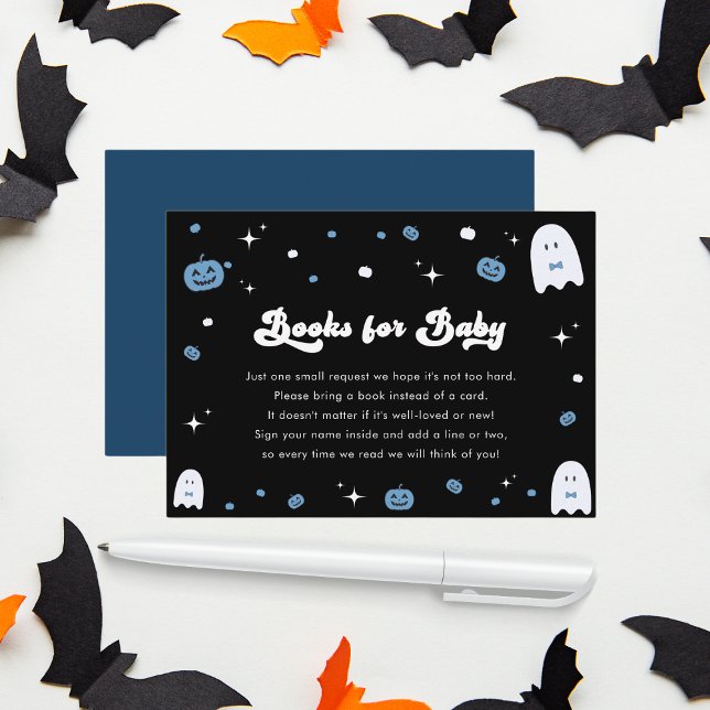 Groovy Little Boo Boy Halloween Boos for Baby Card (Creator Uploaded)