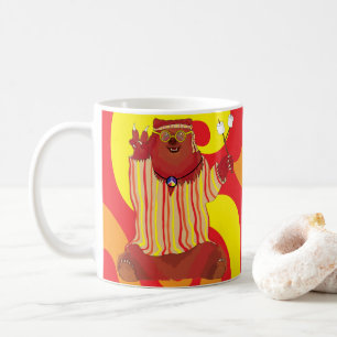 Groovy Love Bear Coffee Mug