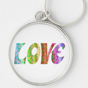 GROOVY LOVE KEY RING