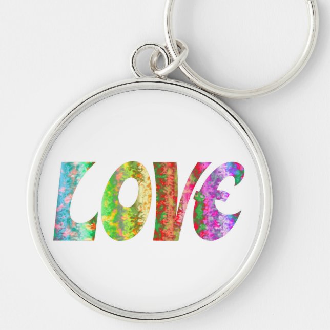 GROOVY LOVE KEY RING (Front)