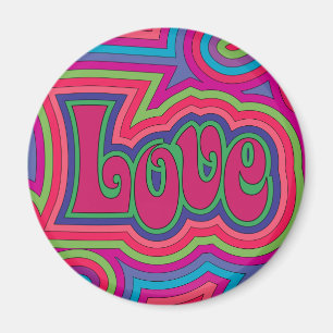 Groovy Love Magnet