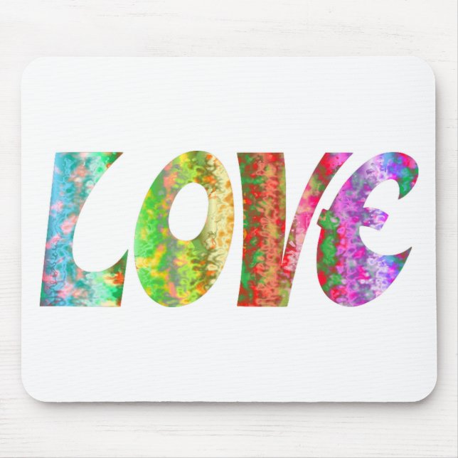GROOVY LOVE MOUSE MAT (Front)