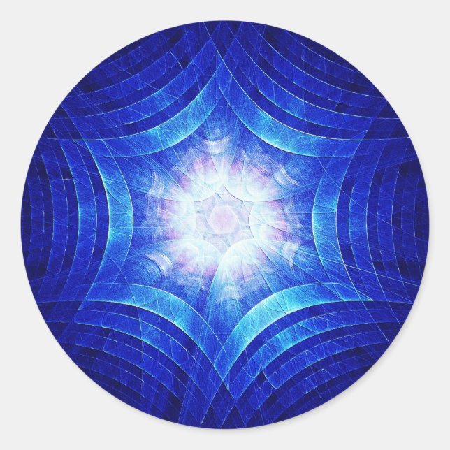 Groovy Magen Classic Round Sticker (Front)