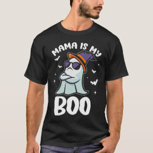 Groovy Mama Is My Boo Halloween Toddler Boys Girls T-Shirt