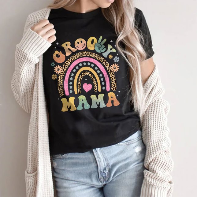 Groovy Mama Shirt, Groovy Mum T-Shirt (Creator Uploaded)