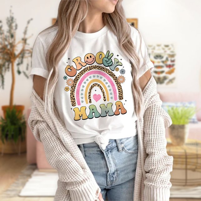 Groovy Mama Shirt, Groovy Mum T-Shirt (Creator Uploaded)