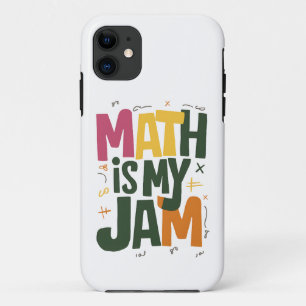 Groovy Math is My Jam First Day Back To School  iPhone 11 Case