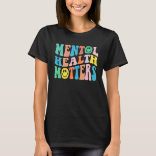 Groovy Mental Health Matters Human Brain Illness A T-Shirt