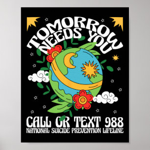Groovy Mental Health Problems Be Kind Self Care Re Poster