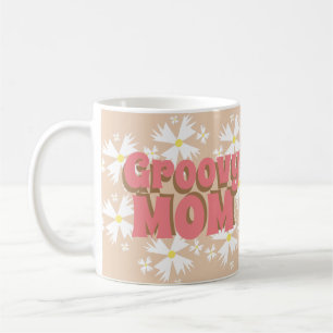 Groovy Mother's Day Mum Daisy Photo    Coffee Mug