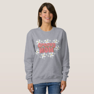 Groovy Mother's Day Mum Daisy Sweatshirt