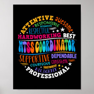 Groovy Mtss Coordinator School Counselor School Ps Poster