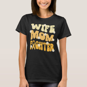 groovy mum wife fighter appendix cancer awareness T-Shirt