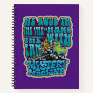 Groovy Mystery Machine Fam Graphic Notebook