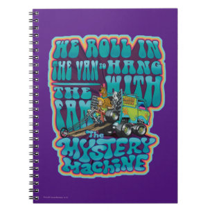 Groovy Mystery Machine Fam Graphic Notebook
