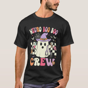 Groovy Neuro Nurse Halloween Ghost Neurology Nurse T-Shirt