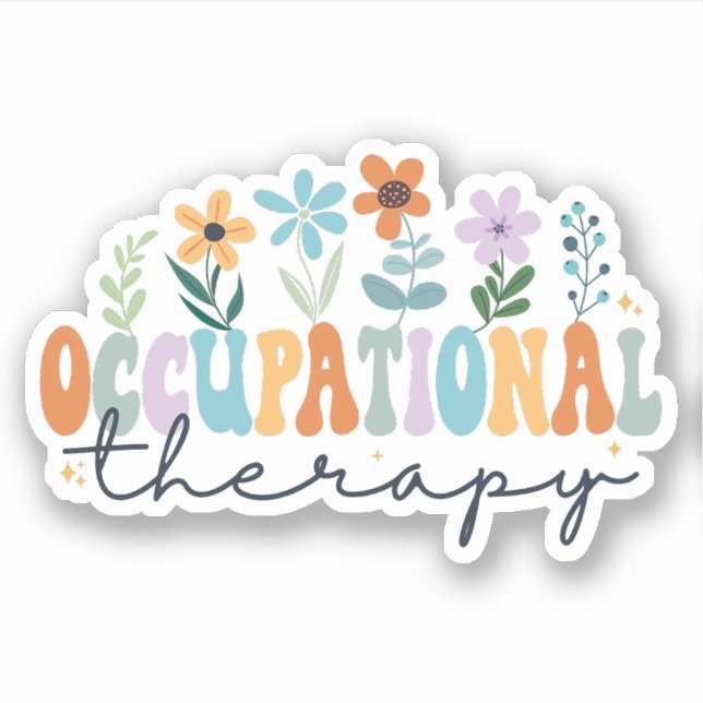 Groovy Occupational Therapy OT Therapist OT Month (Front)