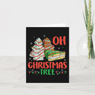 Groovy Oh Christmas Tree Cakes Debbie Becky Jen Ca Card