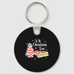 Groovy Oh Christmas Tree Cakes Debbie Becky Jen Ca Key Ring