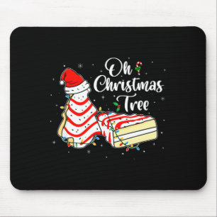 Groovy Oh Christmas Tree Cakes Debbie Becky Jen Ca Mouse Mat
