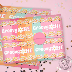 Groovy One Birthday Wrapping Paper