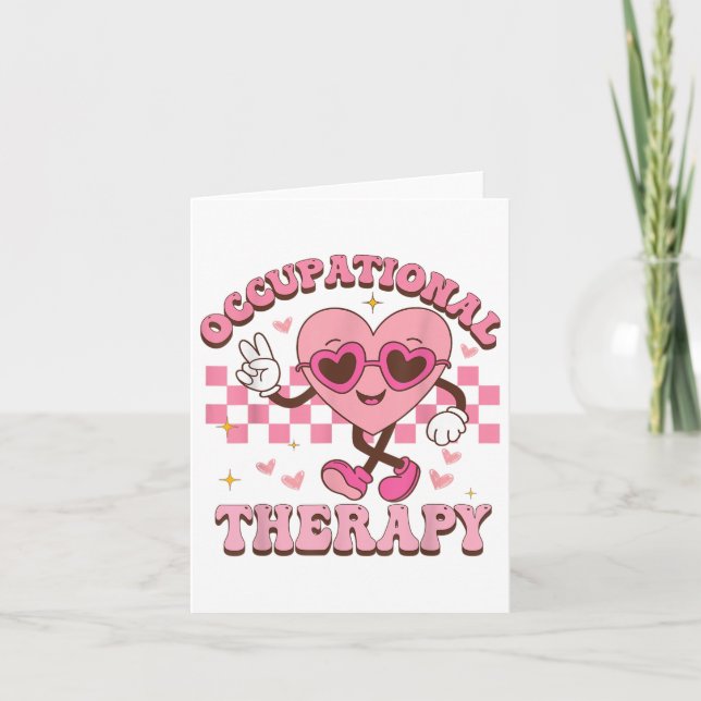 Groovy Paediatrics Occupational Therapy Ot Valenti Card (Front)