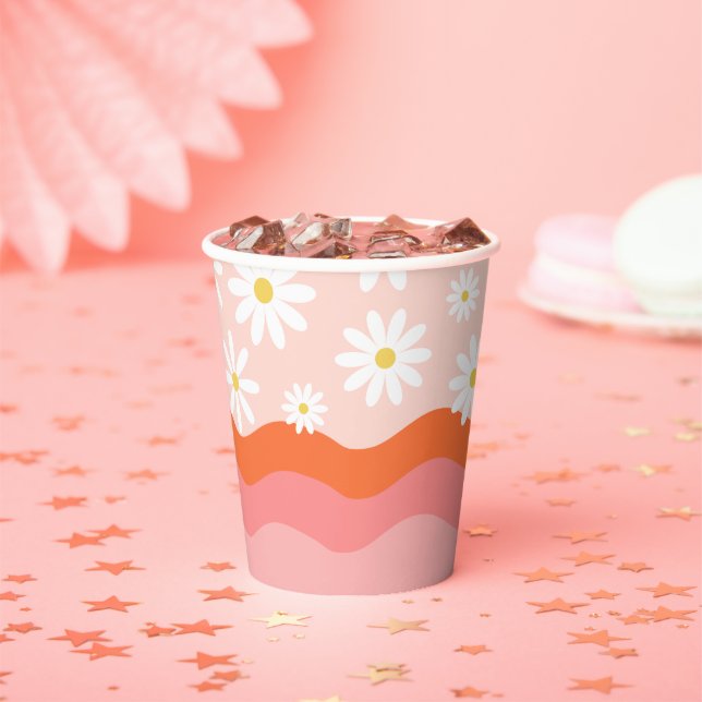 Groovy Party Cups | Groovy Birthday Cup (Insitu)