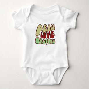Groovy Peace Baby Bodysuit