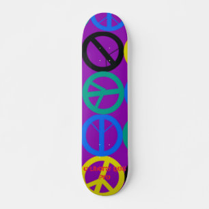 GROOVY PEACE PRO SKATEBOARD - CUSTOMIZED SIZING