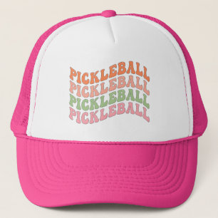 Groovy Pickleball  Trucker Hat