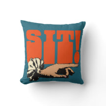 Groovy Pointing Finger Sit Pillow