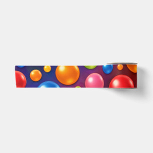 groovy polka dots satin ribbon